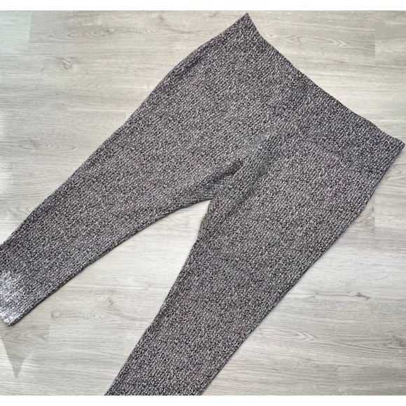 Slim-Sation‎ Womens Knit Pull On Pants 2X Comfort Stretch Herringbone - Picture 1 of 9